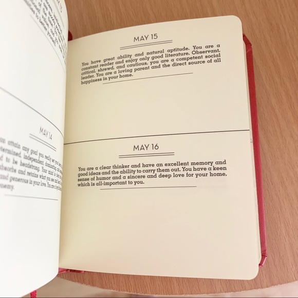 NWOT Fortune-Telling Birthday Book - Picture 7 of 8